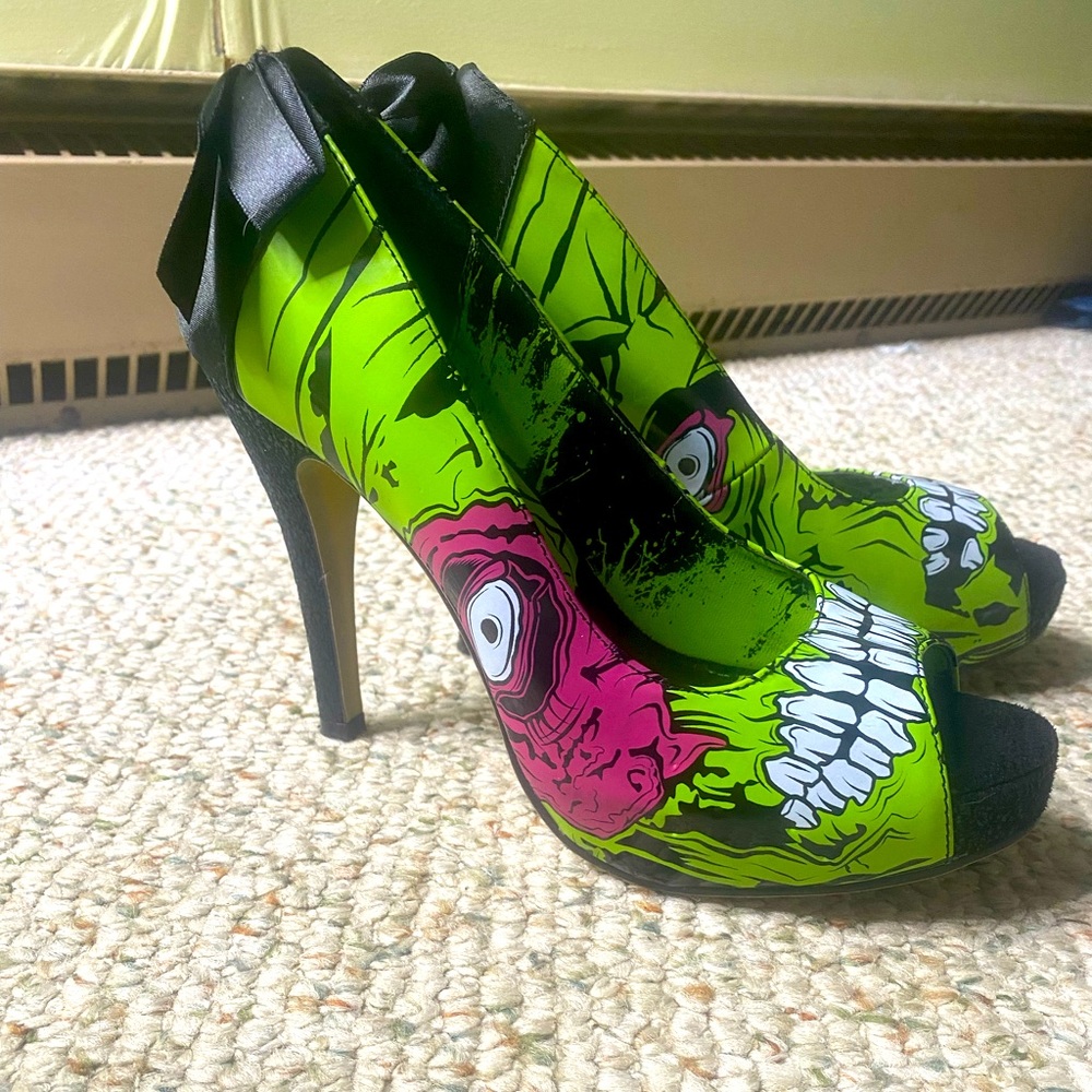Iron fist zombie pumps